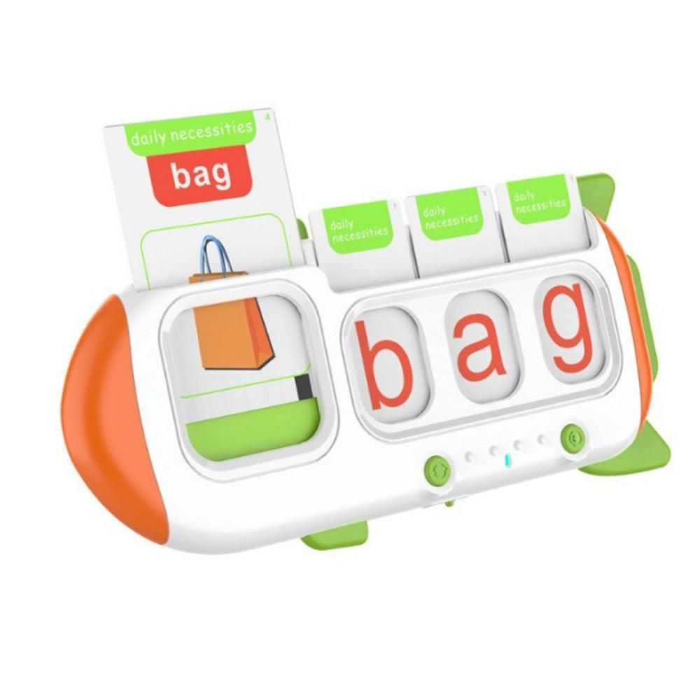 162PCS Phonics Learning Toy Set - Flash Cards Speak & Spell Montessori Educational Game V1263-JX-7344