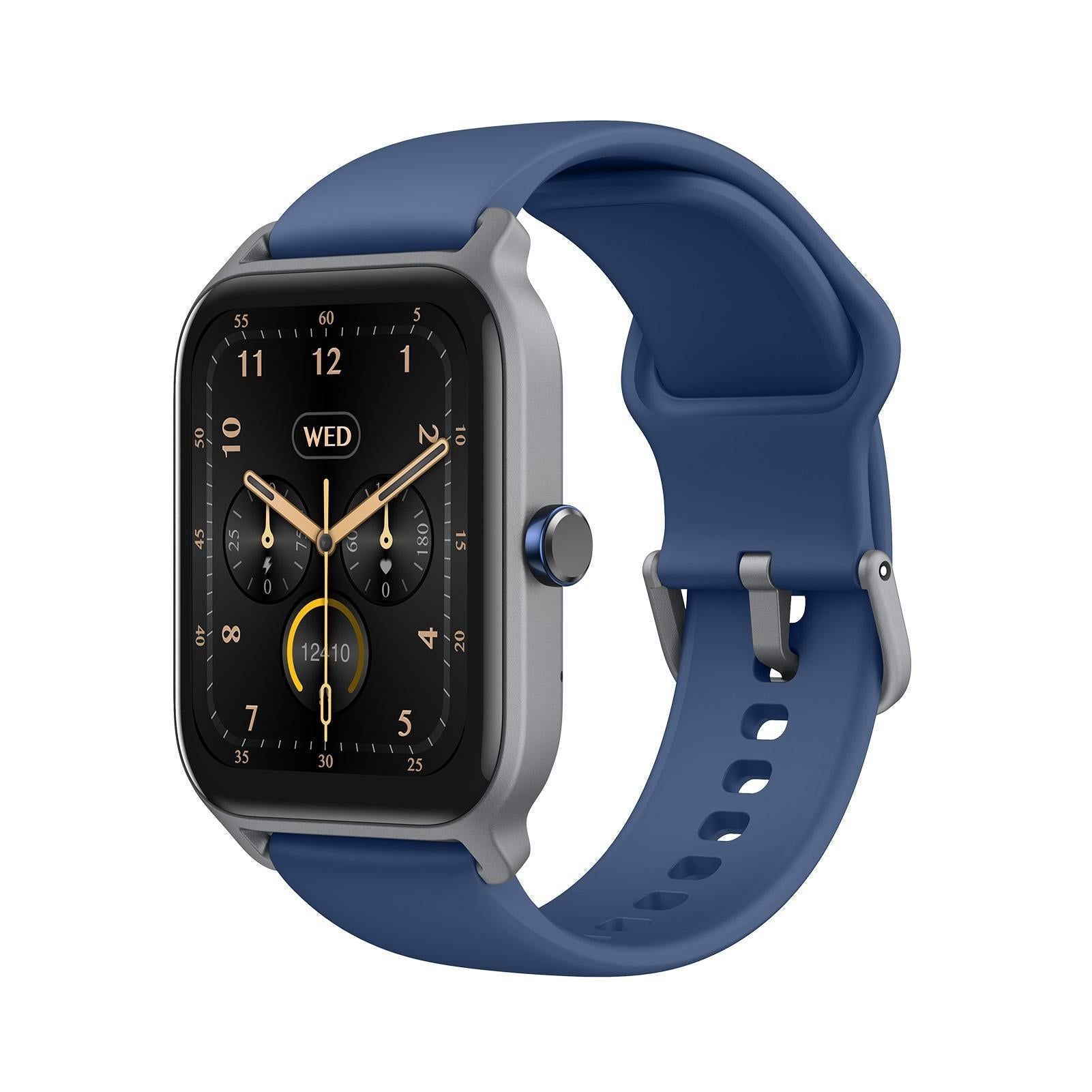 1.8inch Smart Watch IP68 BT5.3 for Android iOS with Heart Rate Monitoring Exercise Records 1pc(Blue) V1263-JX-7347-2