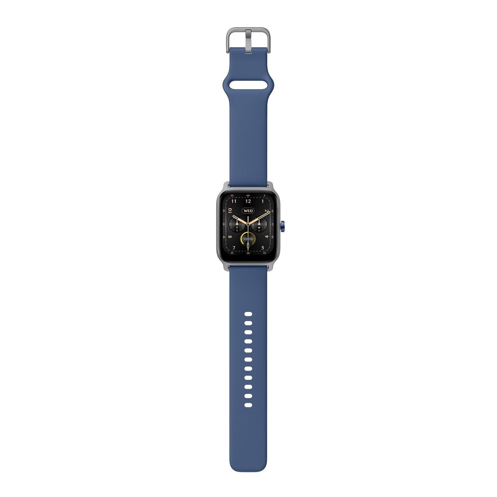 1.8inch Smart Watch IP68 BT5.3 for Android iOS with Heart Rate Monitoring Exercise Records 1pc(Blue) V1263-JX-7347-2