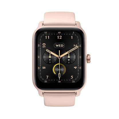 1.8inch Smart Watch IP68 BT5.3 for Android iOS with Heart Rate Monitoring Exercise Records 1pc(Pink) V1263-JX-7347-3