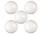 5Pcs Xmas Ball Transparent Fillable Shatterproof-9cm V1263-JX-735