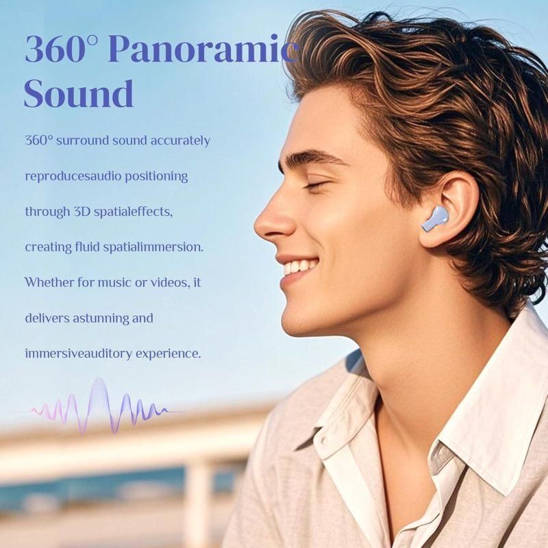 K520 deformable cute heart-shaped bluetooth headset tws compact stereo - white V1263-JX-7350-1