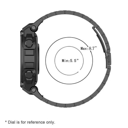 Replaent Metal Wrist Band for Huami Amazfit T-Rex/T-Rex Pro V1263-JX-7351