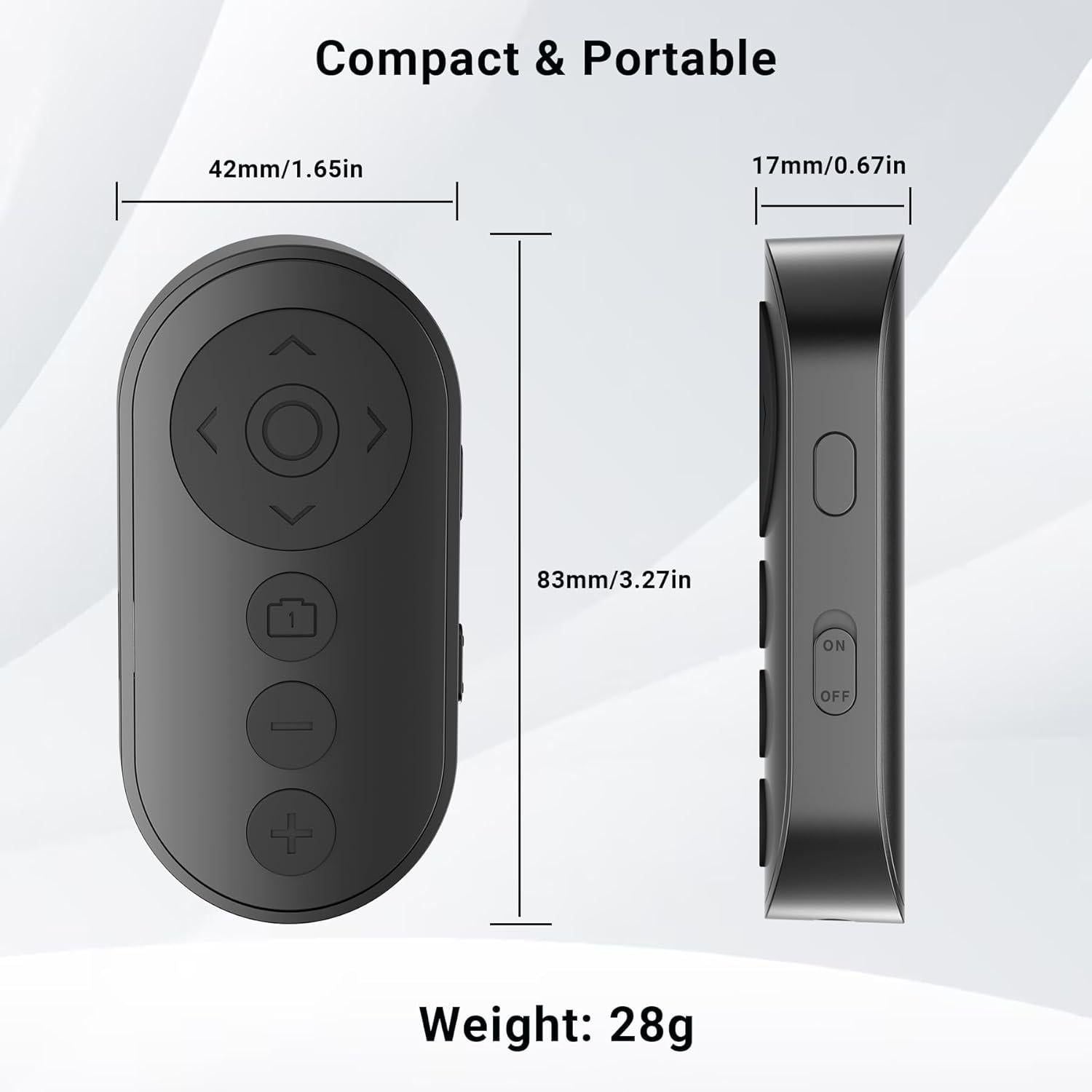 1pc Wireless Camera Remote for Android Shutter V1263-JX-7354