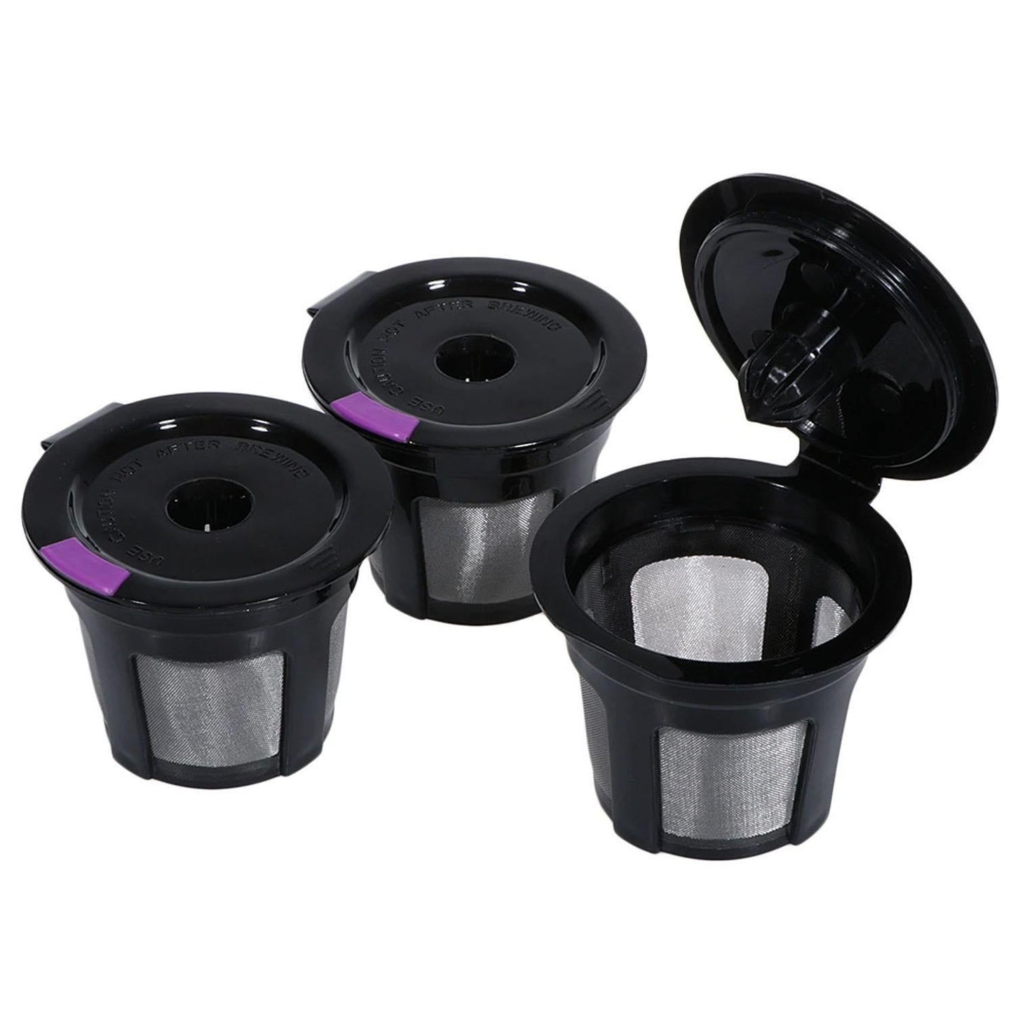 3-Pack Universal Reusable K-Cup Coffee for 1.0 & 2.0 V1263-JX-7364