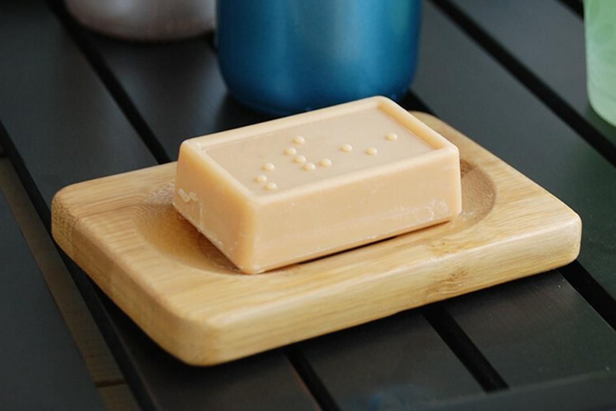 2PCS Wood Soap Dish Storage Soap Holder Soap Tray For Home Bathroom V1263-JX-7374
