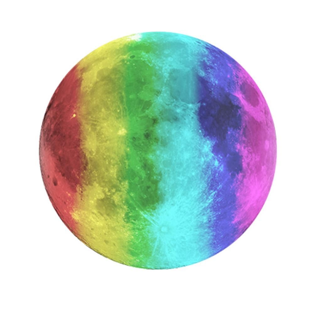 30X30CM Glow in The Dark Stars and Moon for Ceiling Decorations Glow Wall Stickers -Multi V1263-JX-7375-1
