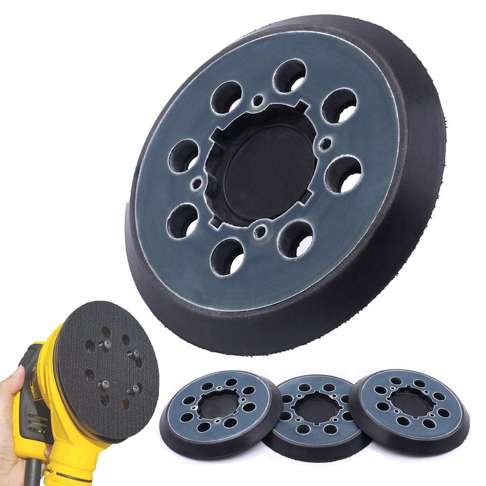 4pcs Replacement Sanding Pads compatible with DeWalt 5 inch 8 Hole Hook and Loop V1263-JX-7377