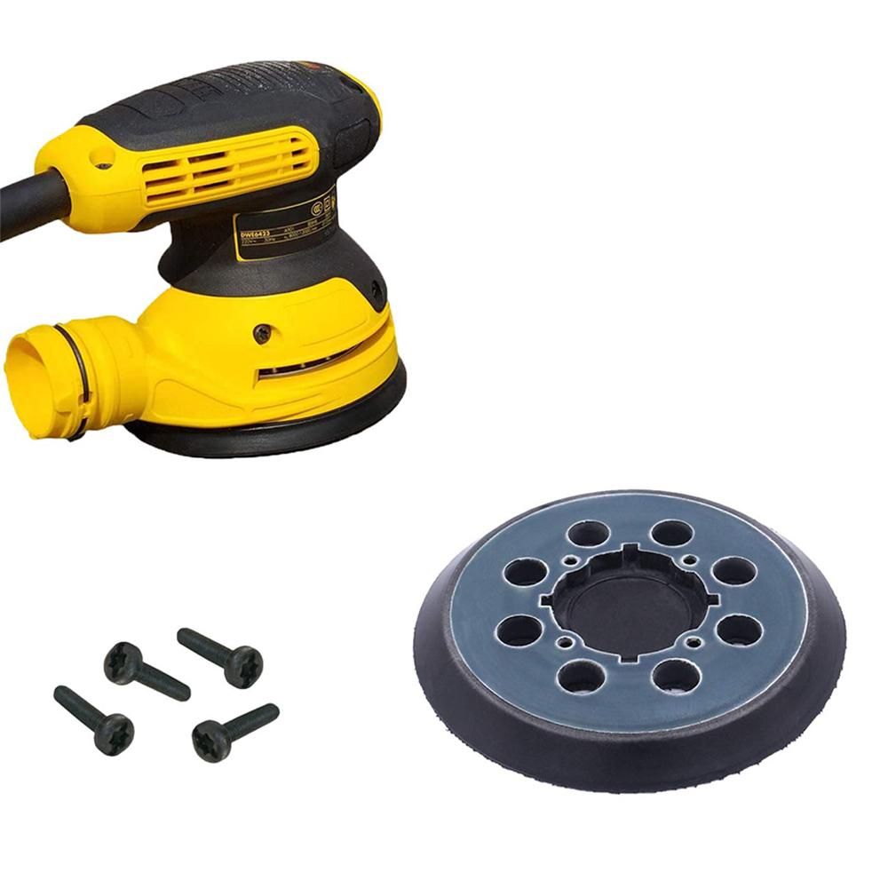 4pcs Replacement Sanding Pads compatible with DeWalt 5 inch 8 Hole Hook and Loop V1263-JX-7377