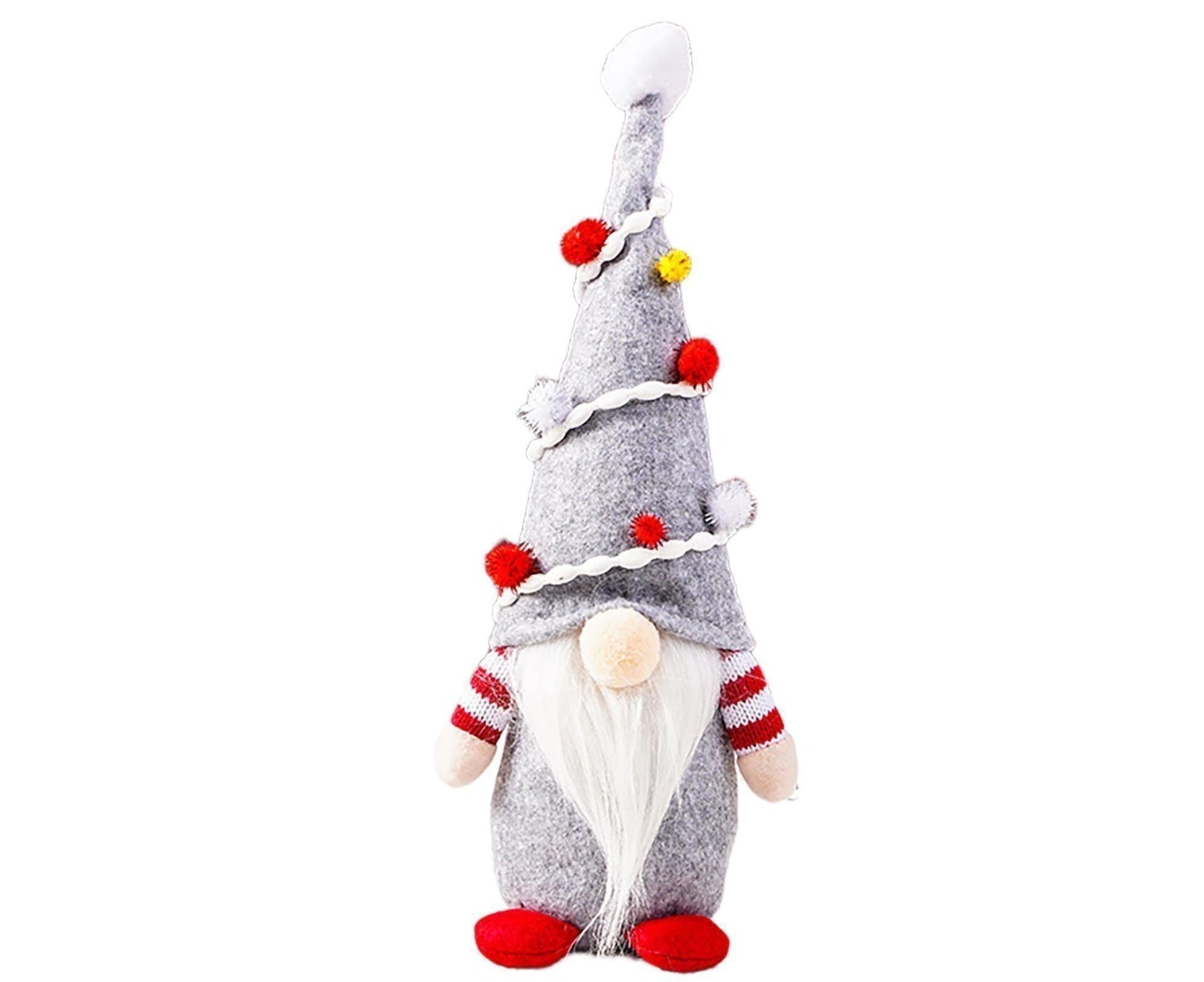 Gnome Doll Hat Design Xmas Bearded Doll-Grey V1263-JX-738