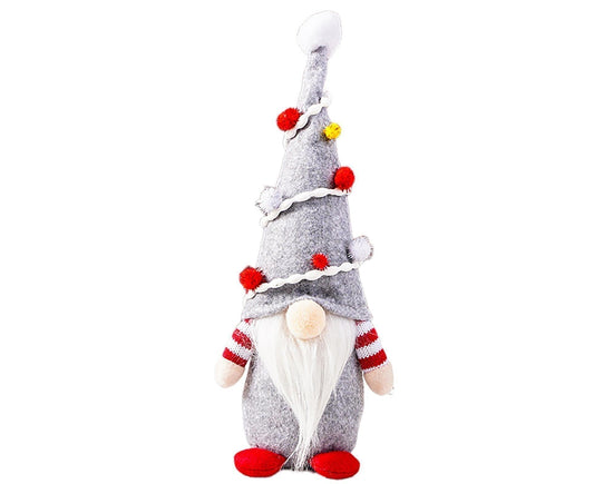 Gnome Doll Hat Design Xmas Bearded Doll-Grey V1263-JX-738