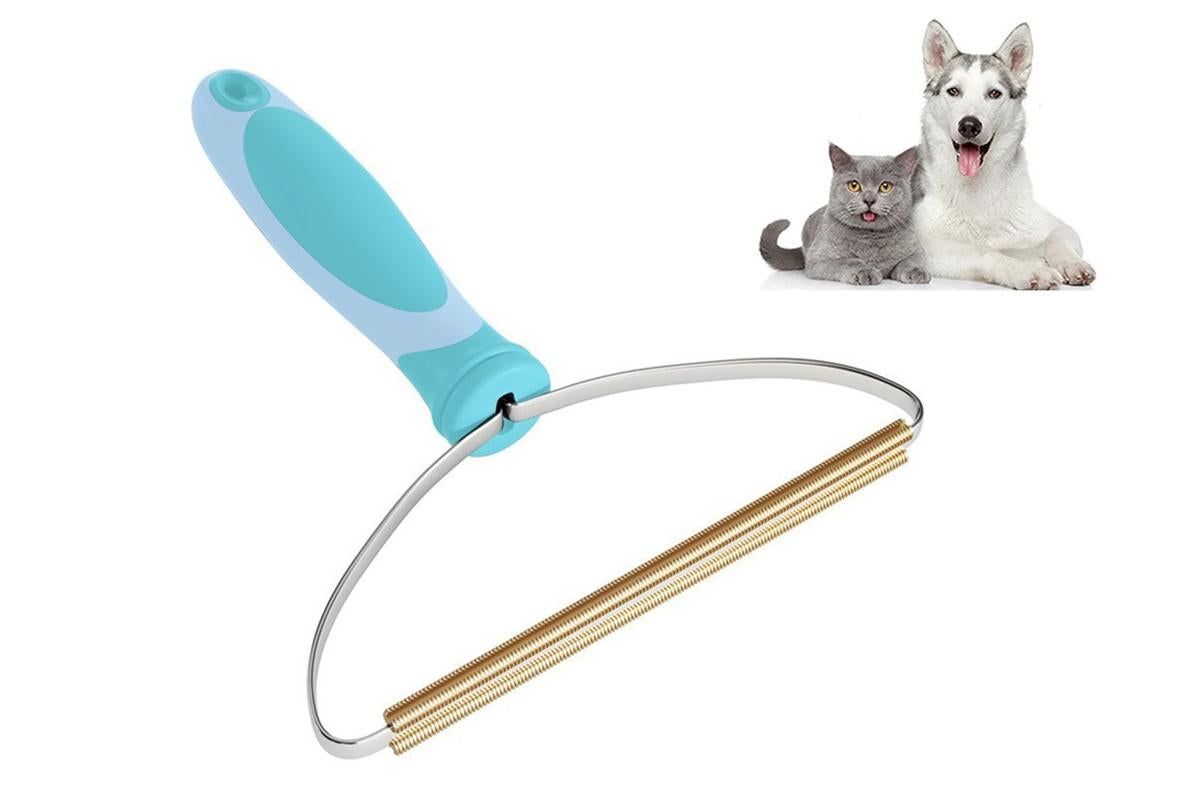Carpet Rake for Pet Hair Removal Rotating Carpet Rake Scraper V1263-JX-7383