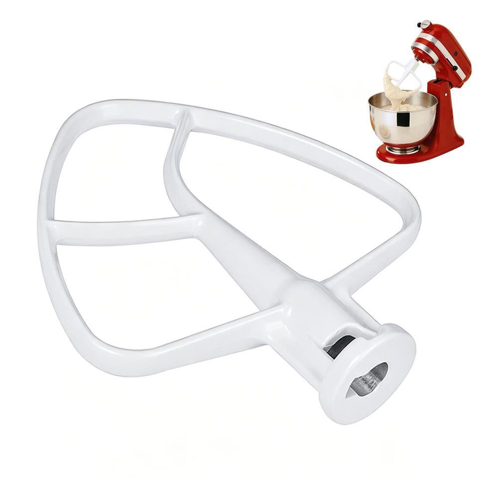 Coated Flat Beater for KitchenAid 4.5-5QT Tilt Head Stand Mixer For K5AB K5SS V1263-JX-7385