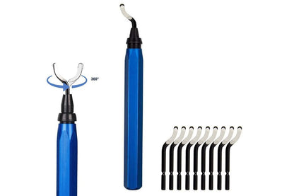 Deburring Tool with 10 High Speed Steel Blades Deburring Tool 3D Printing V1263-JX-7387