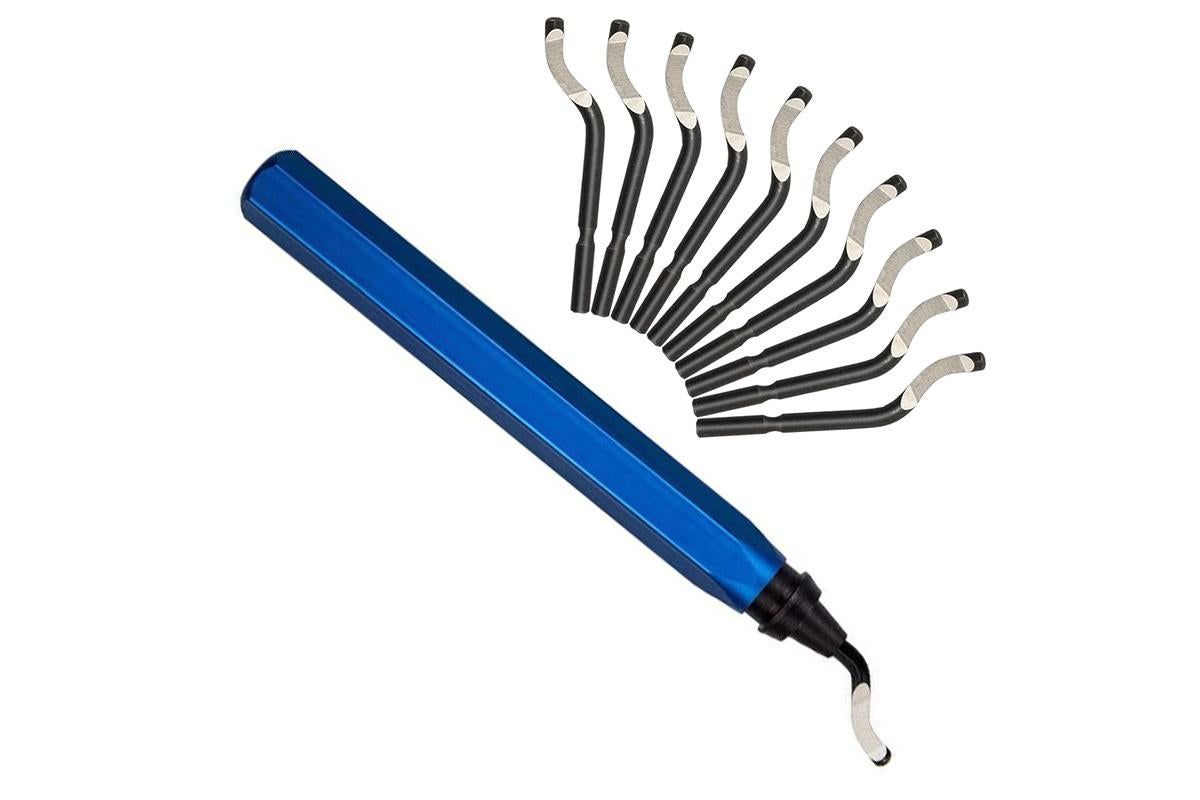 Deburring Tool with 10 High Speed Steel Blades Deburring Tool 3D Printing V1263-JX-7387
