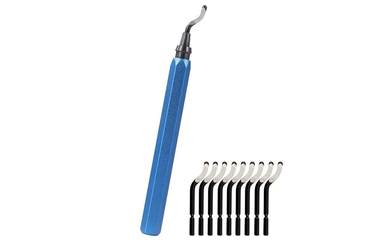 Deburring Tool with 10 High Speed Steel Blades Deburring Tool 3D Printing V1263-JX-7387