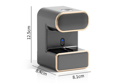 Electric Automatic Toothpaste Dispenser With Toothbrush Holders-Black V1263-JX-7388