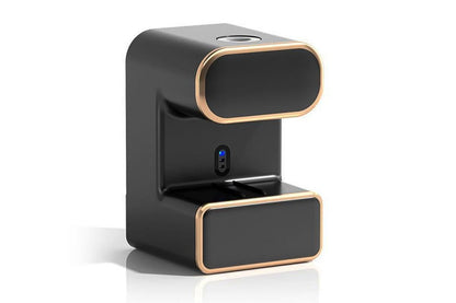 Electric Automatic Toothpaste Dispenser With Toothbrush Holders-Black V1263-JX-7388