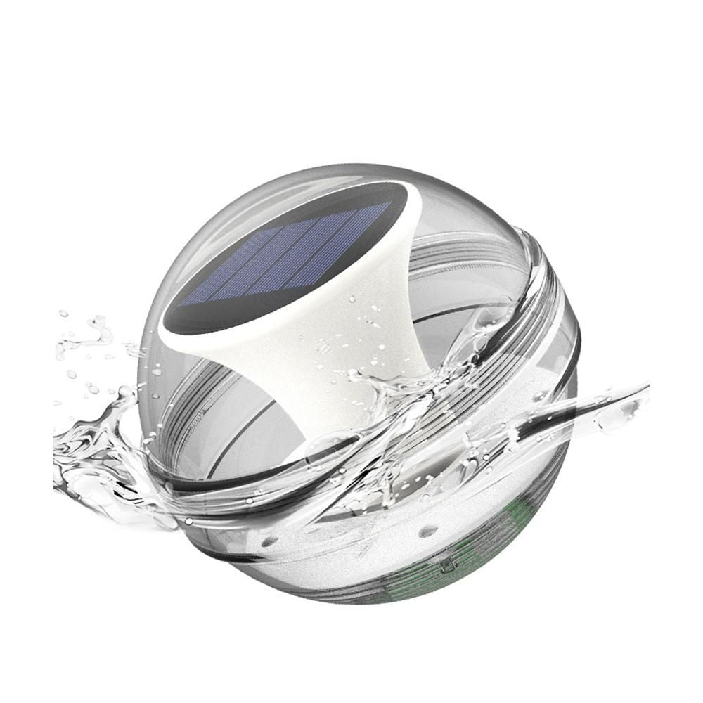 Floating Solar Pool Lights Solar Water Floating Light Outdoor Waterproof Night Light Home Garden Pool V1263-JX-7390