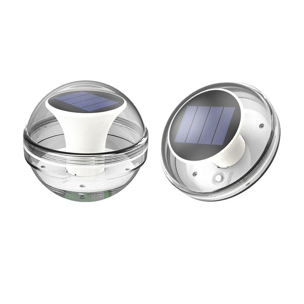 Floating Solar Pool Lights Solar Water Floating Light Outdoor Waterproof Night Light Home Garden Pool V1263-JX-7390