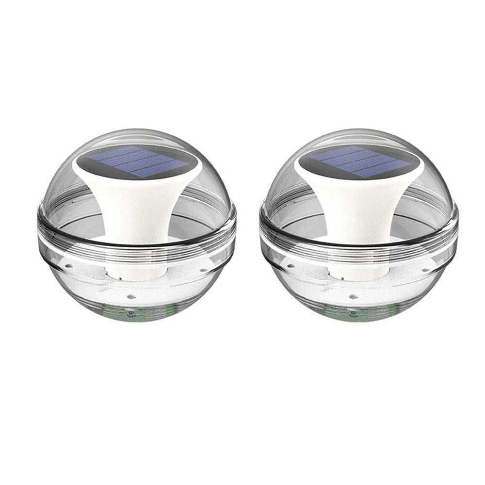 Floating Solar Pool Lights Solar Water Floating Light Outdoor Waterproof Night Light Home Garden Pool V1263-JX-7390