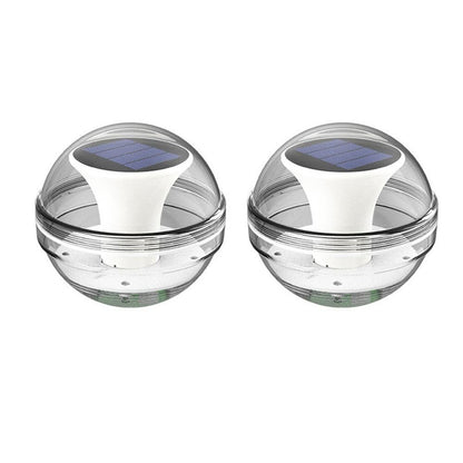 Floating Solar Pool Lights Solar Water Floating Light Outdoor Waterproof Night Light Home Garden Pool V1263-JX-7390