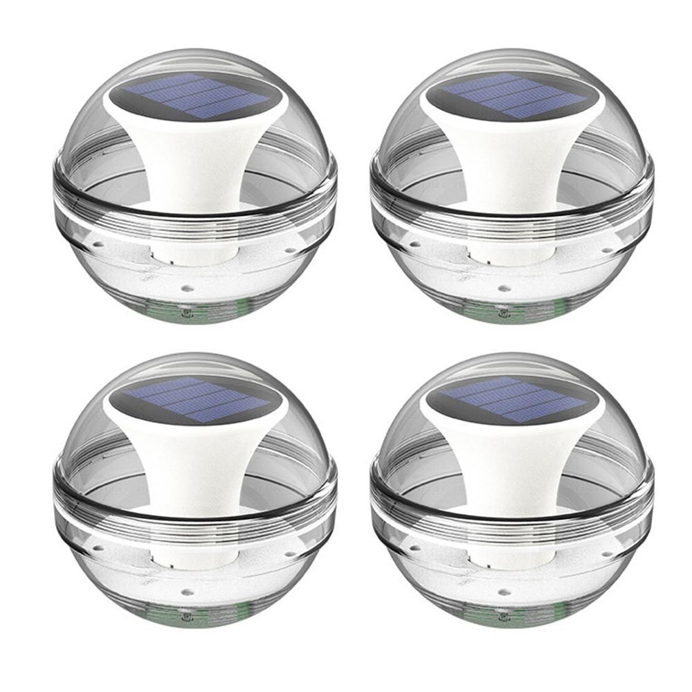 Floating Solar Pool Lights Solar Water Floating Light Outdoor Waterproof Night Light Home Garden Pool V1263-JX-7390