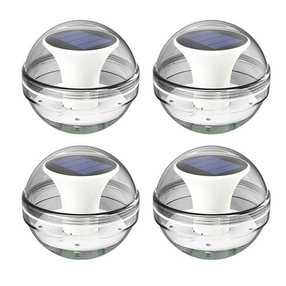 Floating Solar Pool Lights Solar Water Floating Light Outdoor Waterproof Night Light Home Garden Pool V1263-JX-7390