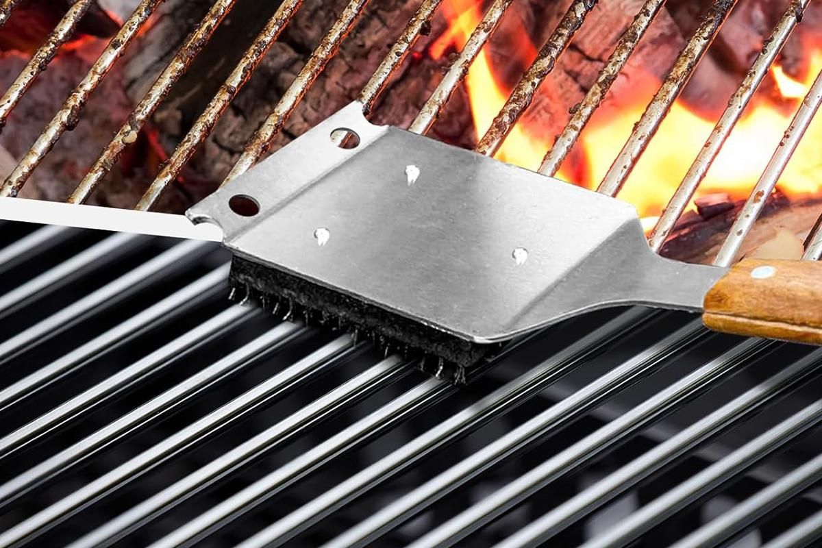 Grill Brush and Scraper for Barbecue Grill Brush for Outdoor Grill V1263-JX-7391