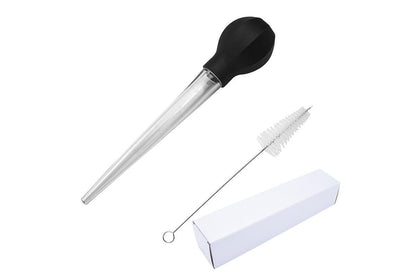 Meat and Poultry Baster Heat Resistant Turkey Syringe with Cleaning Brush V1263-JX-7392