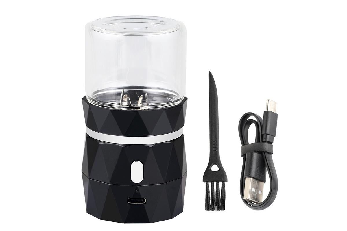 Mini Automatic Herb Grinder Spice Grinder USB Rechargeable-ST1 V1263-JX-7393