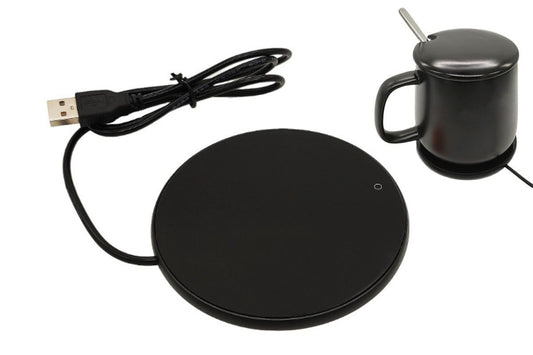 Smart USB Coffee Mug Warmer Tea Milk Cup Pad Plate for Office Home Use V1263-JX-7398