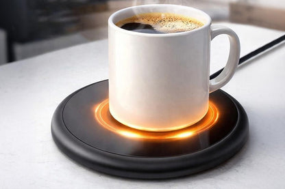 Smart USB Coffee Mug Warmer Tea Milk Cup Pad Plate for Office Home Use V1263-JX-7398