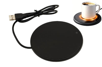 Smart USB Coffee Mug Warmer Tea Milk Cup Pad Plate for Office Home Use V1263-JX-7398