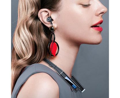 Hanging Neck Earphones - High Sound Quality - Wireless Bluetooth Headset for Gaming V1263-JX-74