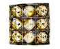 Xmas Ball Pendant Shiny Painted Balls-Golden V1263-JX-740