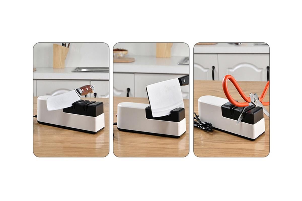 USB Charging Electric Knife Sharpener Professional 4 Stage Chef Knife Sharpening Tool V1263-JX-7401