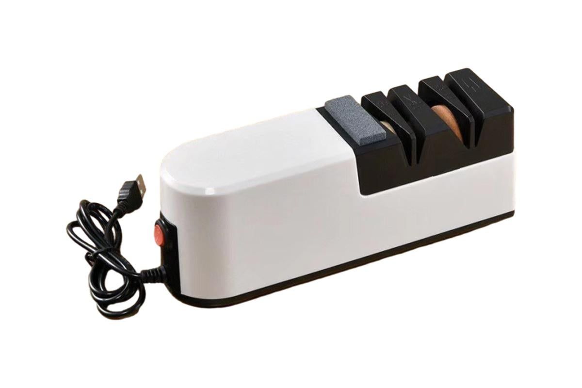 USB Charging Electric Knife Sharpener Professional 4 Stage Chef Knife Sharpening Tool V1263-JX-7401