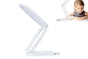 LED Desk Lamp Eye-Caring Foldable Desk Light Touch Control Reading Lamp-White V1263-JX-7407