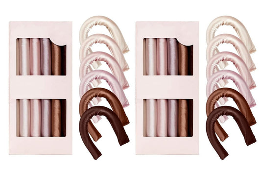 12Pcs Heatless Hair Curler For Long Medium Hair Curls-Multicolor V1263-JX-7408