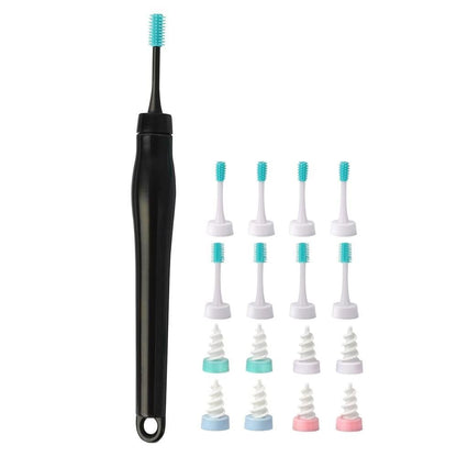 16pcs Ear Wax Remover Tool Reusable Spiral Ear Wax Remover Silicone Ear Cleaner for Adults Kids -White V1263-JX-7409-2