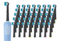 20 Pack Replacement Heads Compatible With Oral B Soft Electric Toothbrush Heads V1263-JX-7411