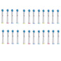 24pcs 3D Whitening Replacement Brush Heads Compatible with Oral-B Toothbrush V1263-JX-7412