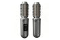 2 in 1 Cordless Hair Straightener Brush Curling Iron with LCD Display-Grey V1263-JX-7413-2