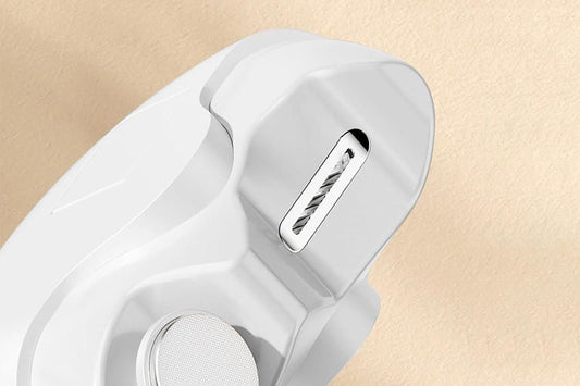 2-in-1 Trimmer Cutter Manicure Automatic Nail Clipper Electric Nail Clipper-White V1263-JX-7416