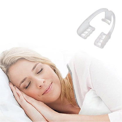 2pcs Anti Snore Mouth Guard Sleep Mouthguard Teeth Grinding Guard Dental Clenching Protector V1263-JX-7417