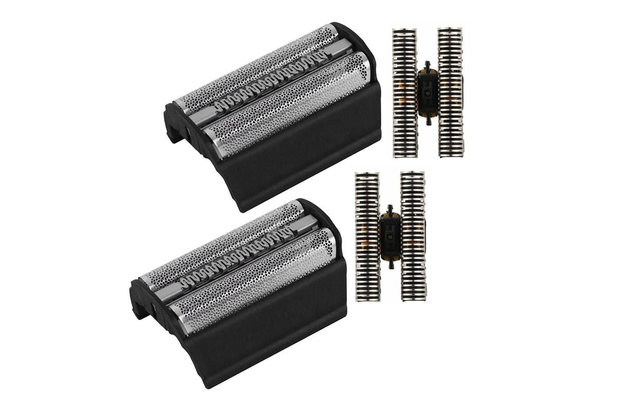 2Pcs Braun 31B Replacement Foil And Cutter For 5000 6000 350 Series V1263-JX-7418