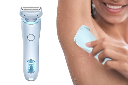 2Pcs Dusk Glide Pro 3.0 Dusk Razor For Women Electric Waterproof Shaver Duskofficial Razor-Blue V1263-JX-7419