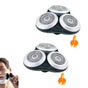 2pcs Replacement Heads for Philips Shavers Series 9000 Replacement Blades for Electric Razor V1263-JX-7424