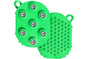 2Pcs Roller Ball Massager Glove Lymphatic Massage Muscle Release for Back-Green V1263-JX-7426-1